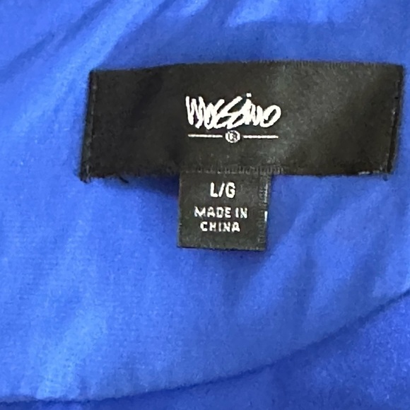 Mossimo. Sz lg dress royal blue fit & flair fully lined soft feel to the fabric - Picture 13 of 15